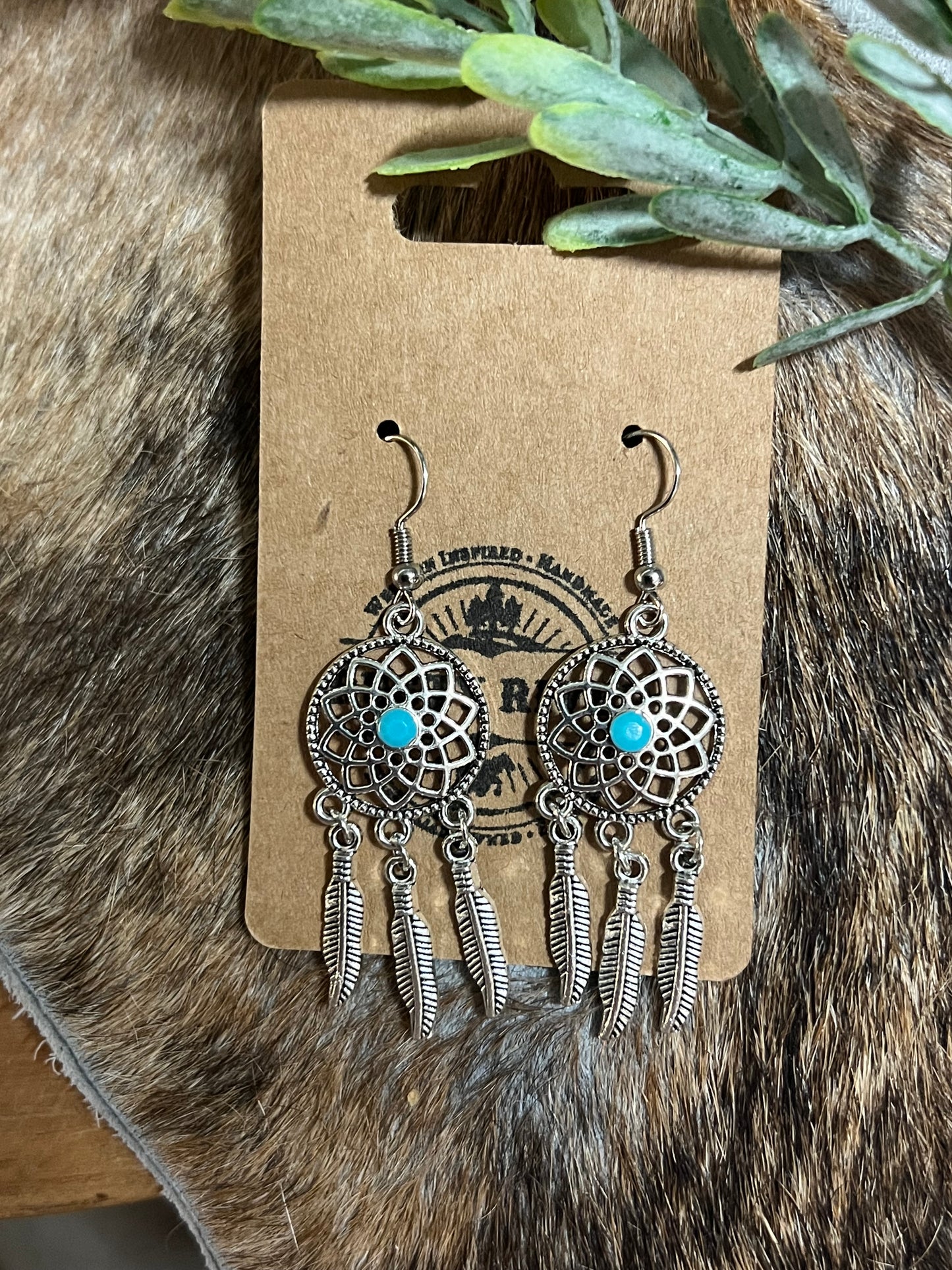 Dreamcatcher Dangle Earrings