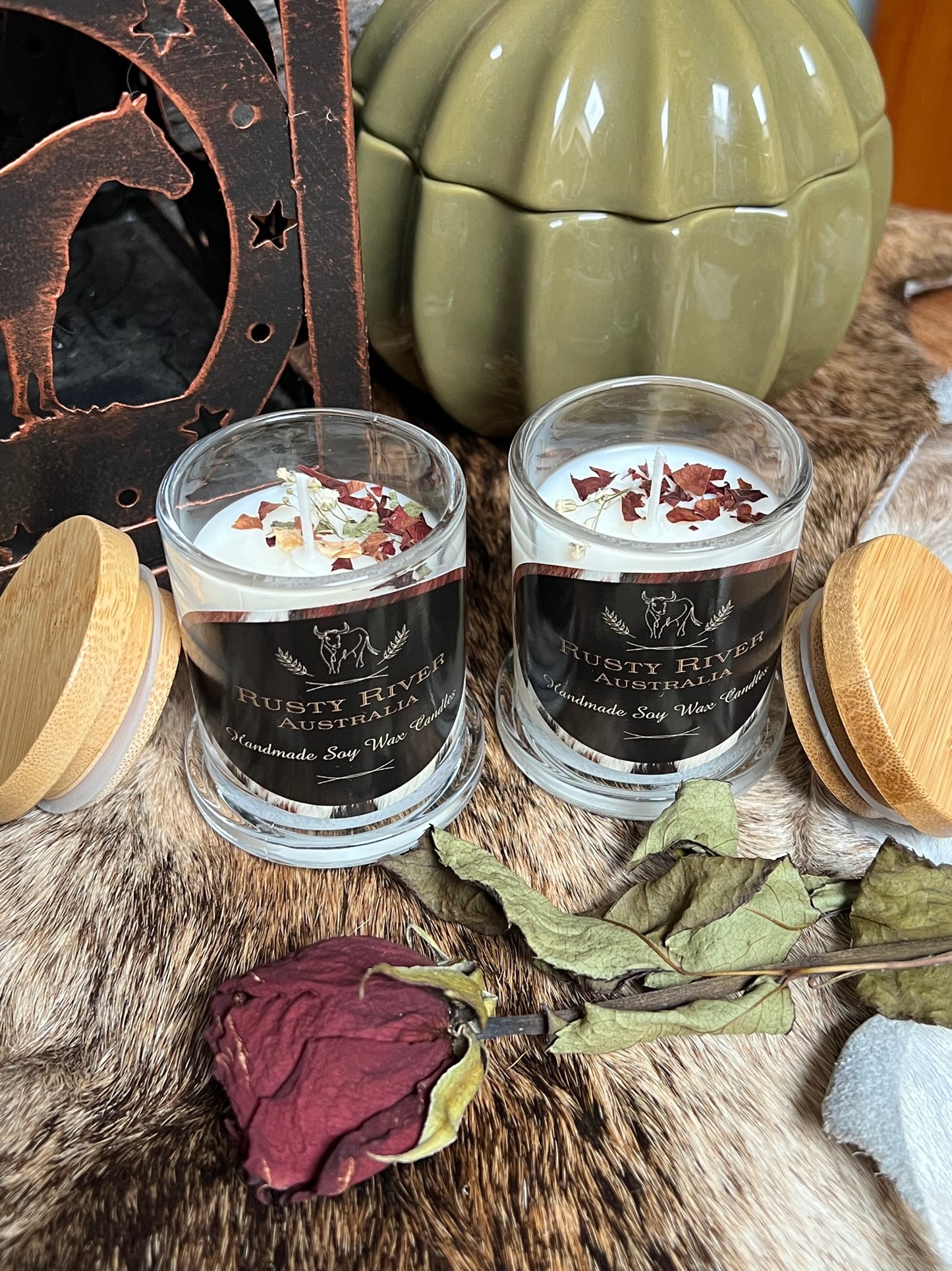 Scented Soy Wax Candle | Sml Clear