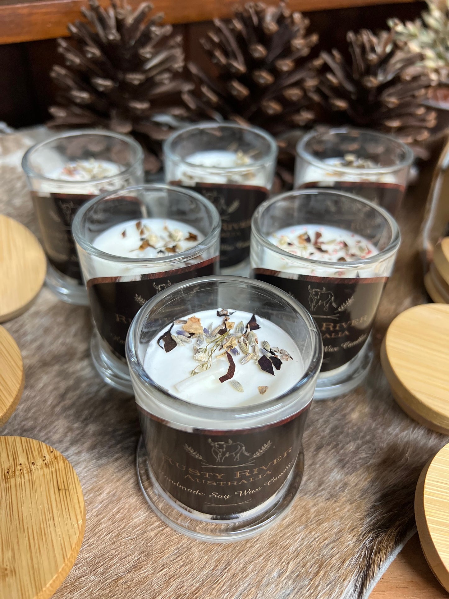 Scented Soy Wax Candle | Sml Clear