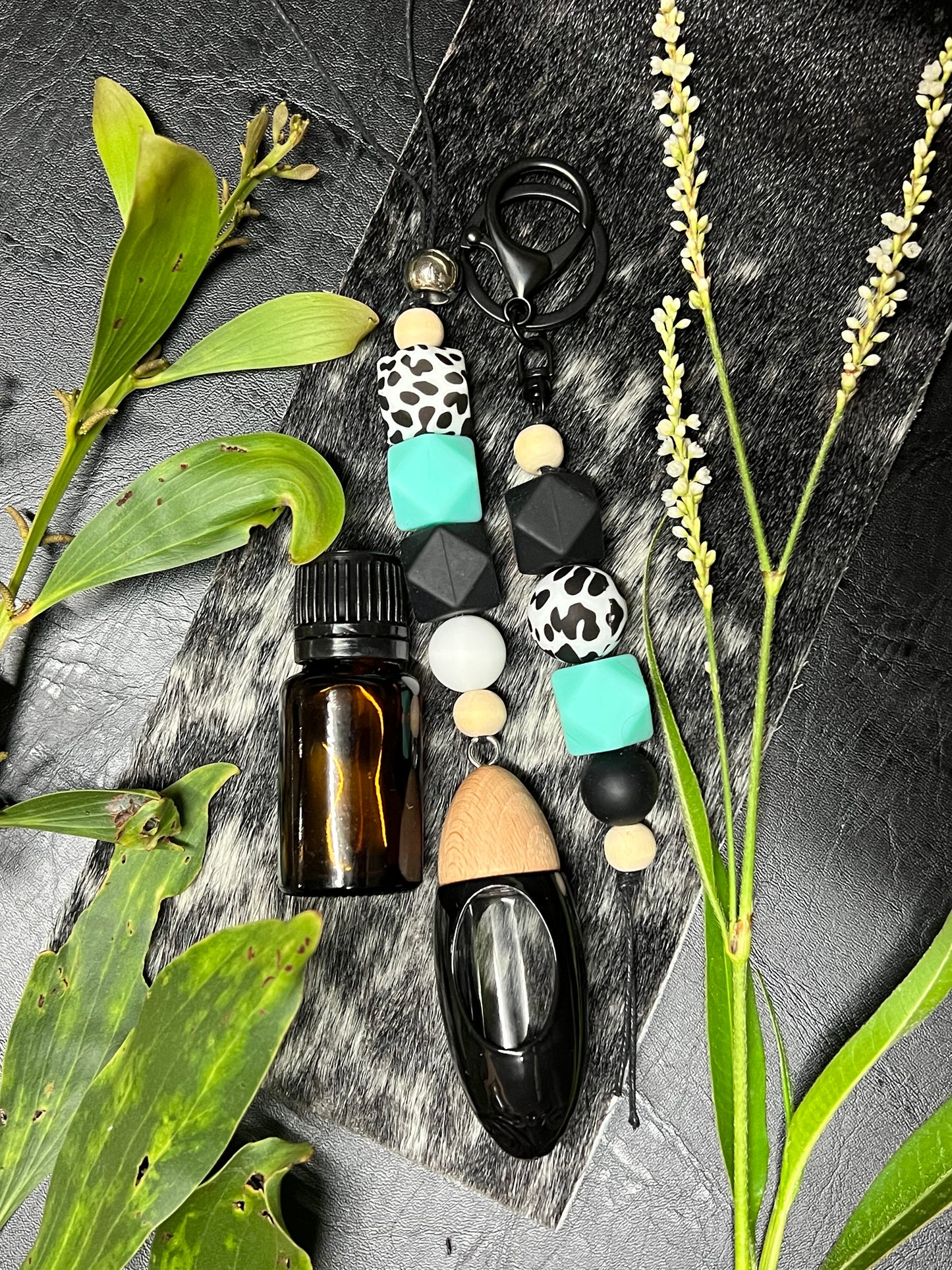 Car Diffuser | Keyring Bundle - Black