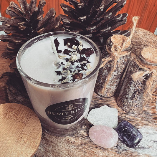 Scented Soy Wax Candle | Sml Clear